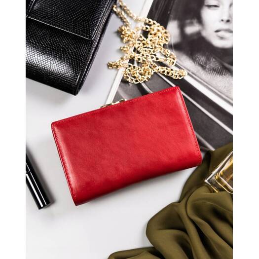 Leather wallet RFID PETERSON PTN 42108-SGN