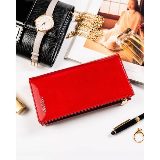 Leather wallet RFID PETERSON PTN 421431-SAF