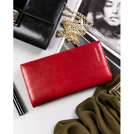 Leather wallet RFID PETERSON PTN 421431-SGN