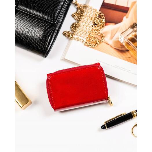 Leather wallet RFID PETERSON PTN 423229-SAF