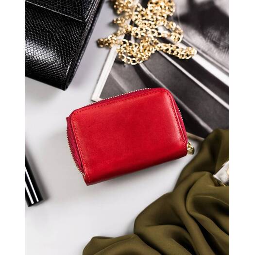 Leather wallet RFID PETERSON PTN 423229-SGN