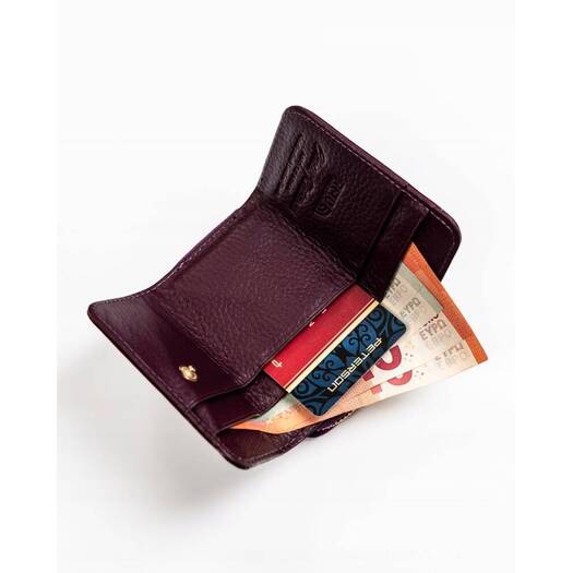 Leather wallet RFID PETERSON PTN 423229-SH