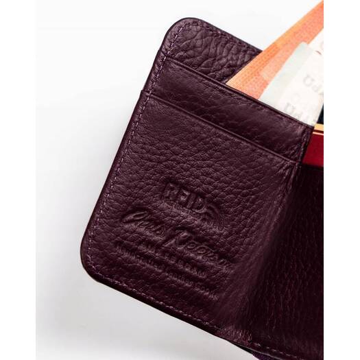 Leather wallet RFID PETERSON PTN 423229-SH