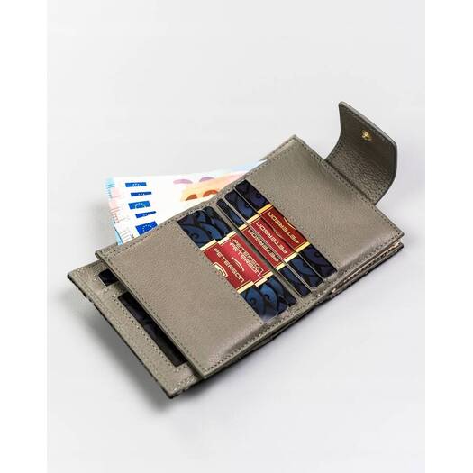 Leather wallet RFID PETERSON PTN 42329-ONBF