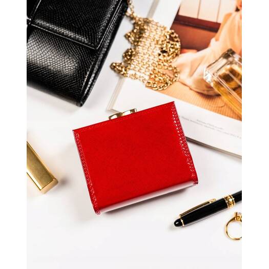 Leather wallet RFID PETERSON PTN 42329-SAF