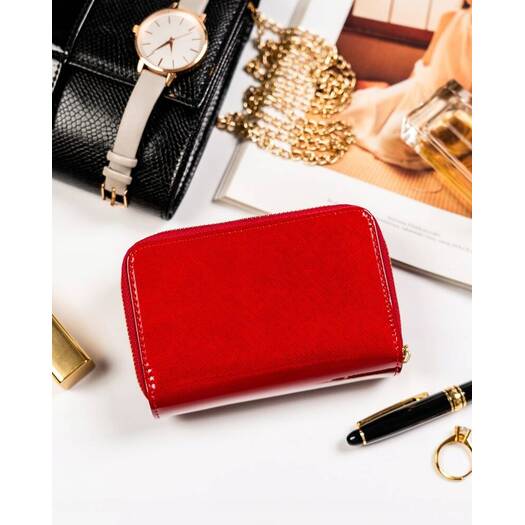 Leather wallet RFID PETERSON PTN 425214-SAF