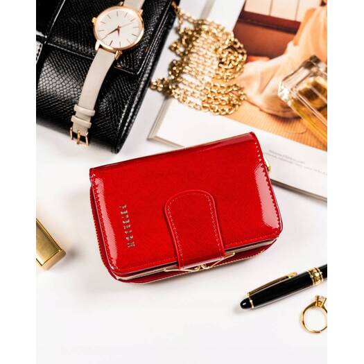 Leather wallet RFID PETERSON PTN 425214-SAF