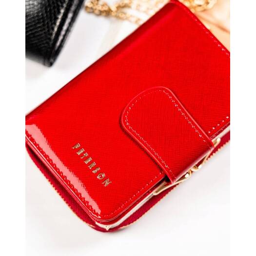 Leather wallet RFID PETERSON PTN 425214-SAF