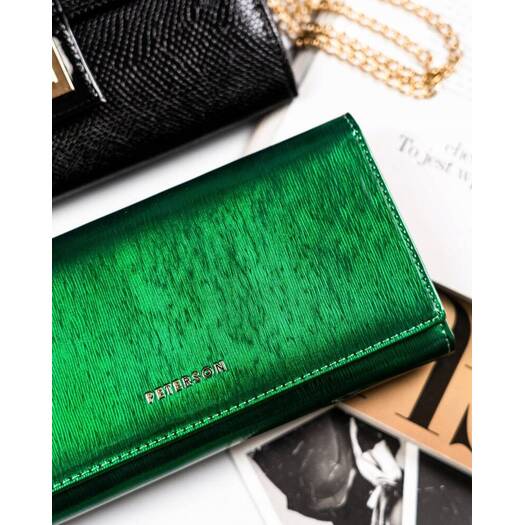 Leather wallet RFID PETESON PTN 42100-SH