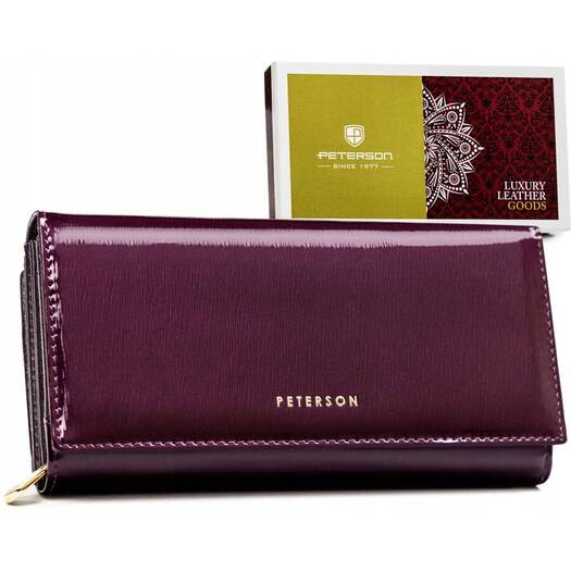 Leather wallet RFID PETESON PTN 42100-SH