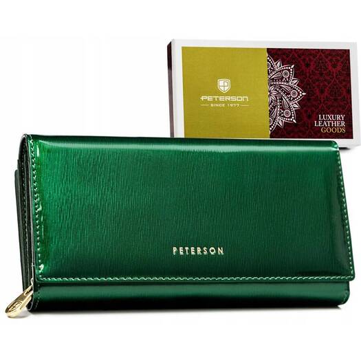 Leather wallet RFID PETESON PTN 42100-SH