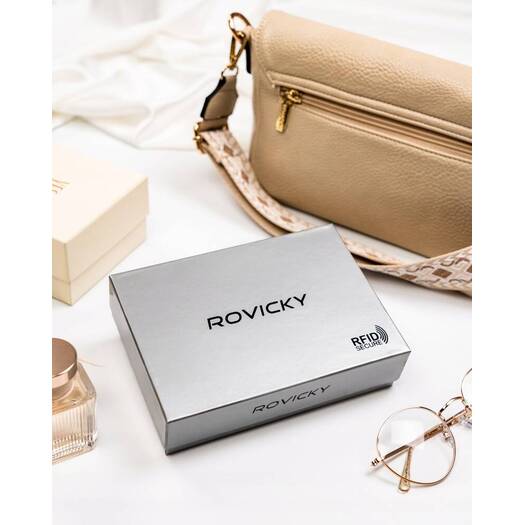 Leather wallet RFID ROVICKY CPR-001-BAR