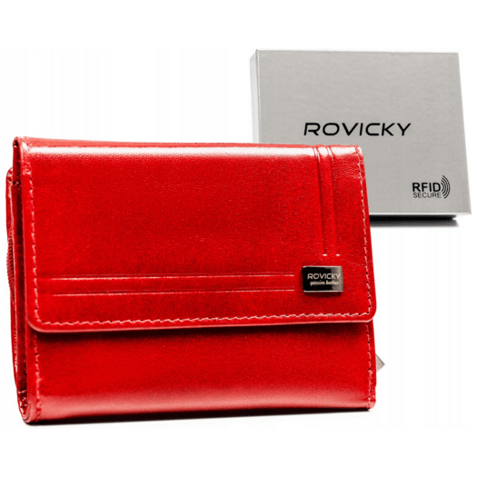 Leather wallet RFID ROVICKY CPR-121-BAR