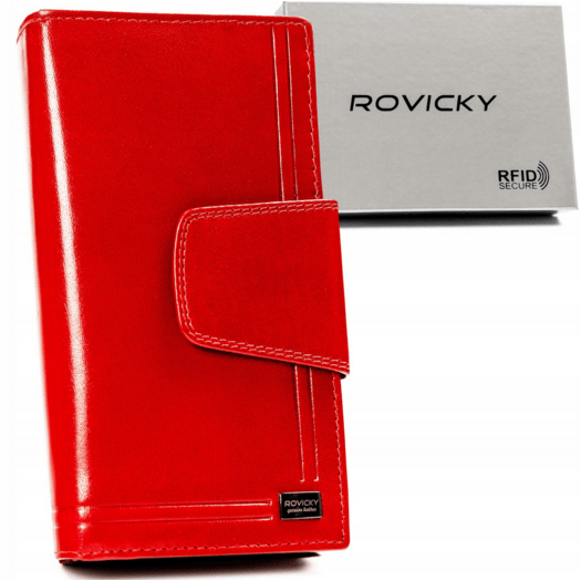 Leather wallet RFID ROVICKY CPR-123-BAR