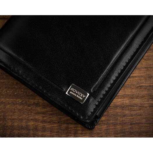 Leather wallet RFID ROVICKY CPR-125-BAR