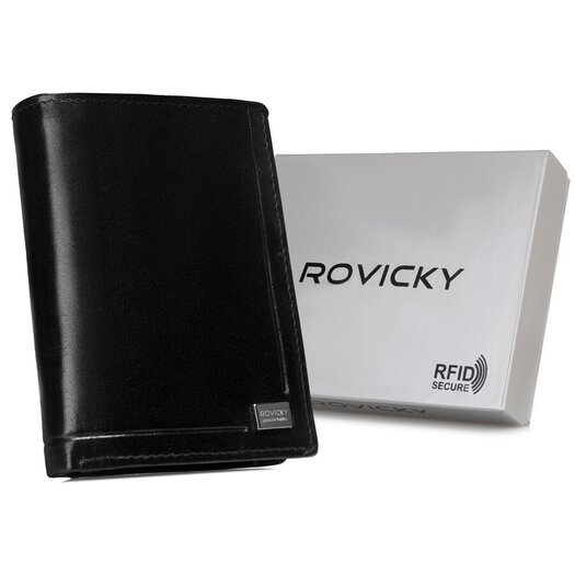 Leather wallet RFID ROVICKY CPR-125-BAR