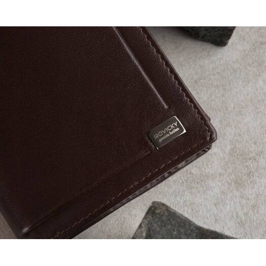 Leather wallet RFID ROVICKY PC-104-BAR