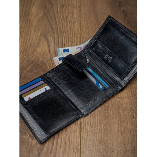 Leather wallet RFID ROVICKY PC-104-BAR