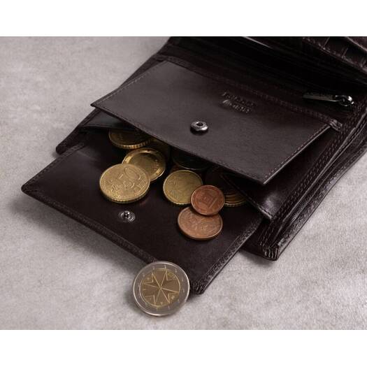 Leather wallet RFID ROVICKY PC-104-BAR