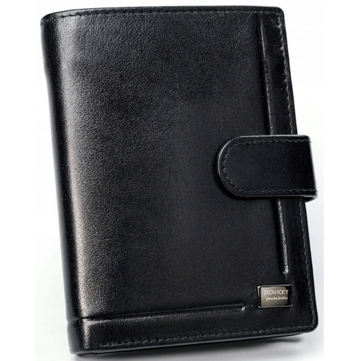 Leather wallet RFID ROVICKY PC-106L-BAR