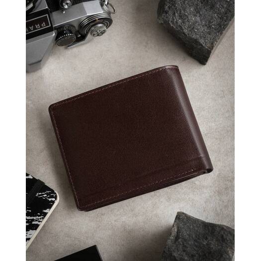 Leather wallet RFID ROVICKY PC-107-BAR