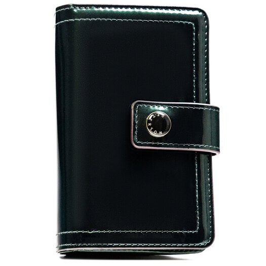 Leatherette wallet RFID PETERSON PTN 002-LAK