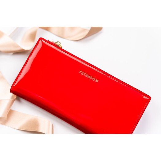 Leatherette wallet RFID PETERSON PTN 004-LAK