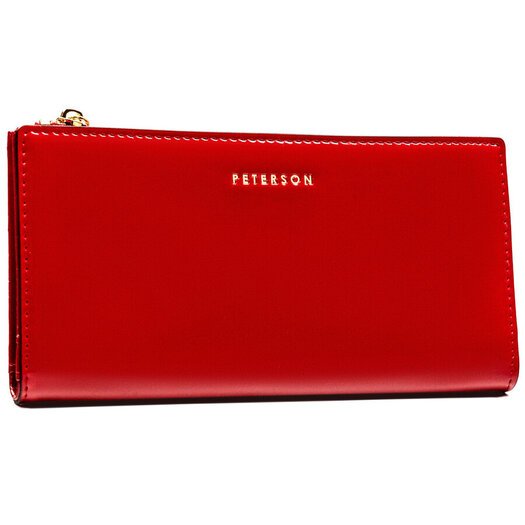 Leatherette wallet RFID PETERSON PTN 004-LAK