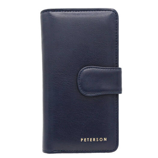 Leatherette wallet RFID PETERSON PTN 008-F