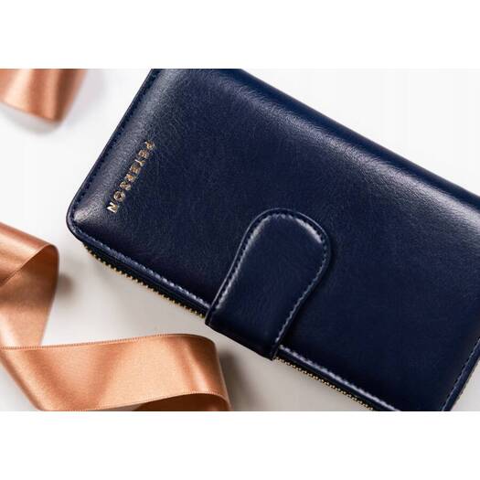 Leatherette wallet RFID PETERSON PTN 008-F