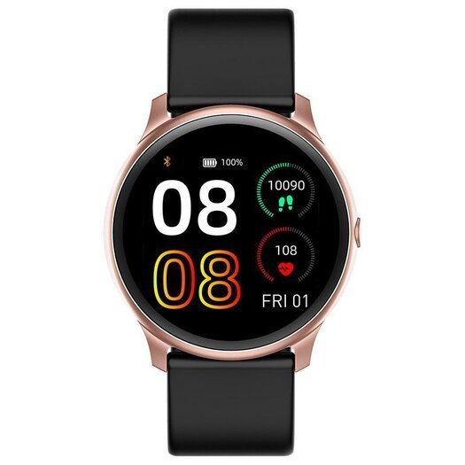 Išmanusis laikrodis SMARTWATCH G. Rossi SW010-14 rosegold/black (zg312n)