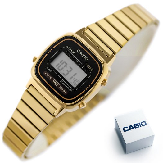 ZEGAREK DAMSKI CASIO LA670WGA-1 (zd597b)