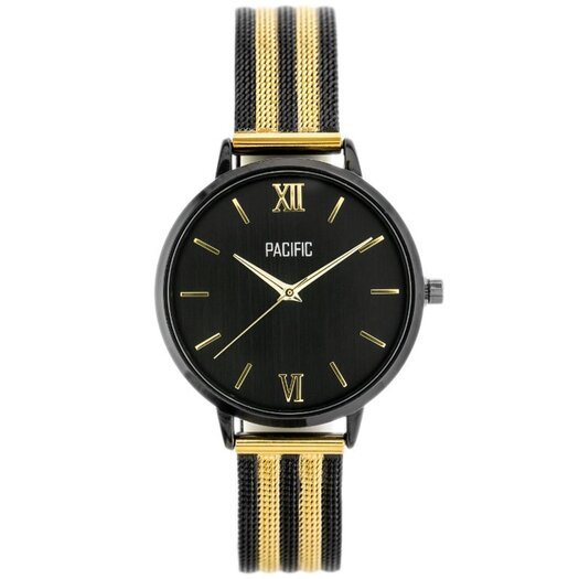 MOTERIŠKAS LAIKRODIS PACIFIC X6172 - black/gold (zy657c)