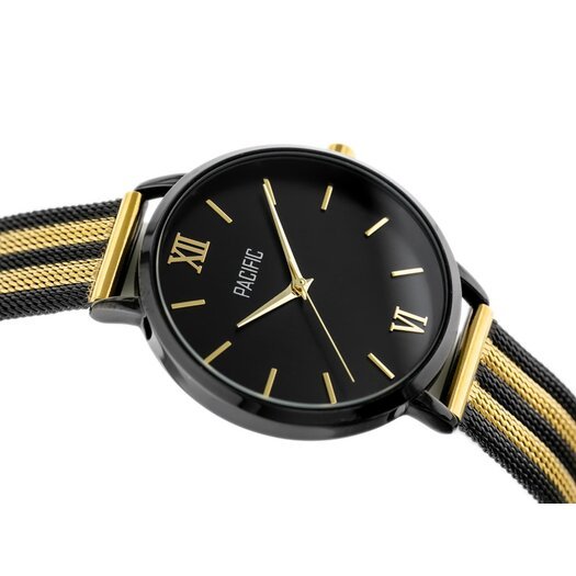 MOTERIŠKAS LAIKRODIS PACIFIC X6172 - black/gold (zy657c)