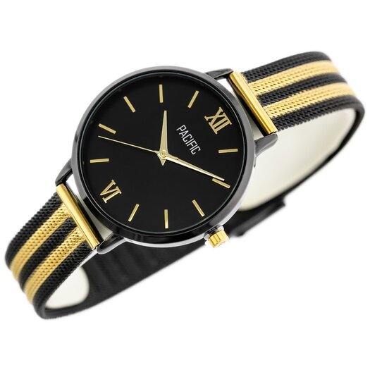 MOTERIŠKAS LAIKRODIS PACIFIC X6172 - black/gold (zy657c)