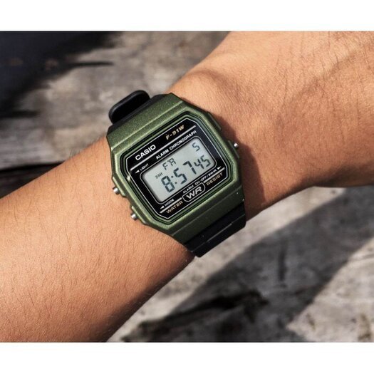 ZEGAREK MĘSKI CASIO F-91WM-3AER (zd102f)