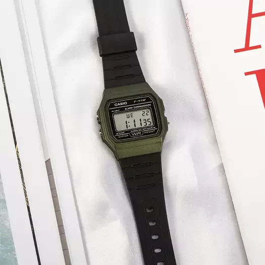 ZEGAREK MĘSKI CASIO F-91WM-3AER (zd102f)