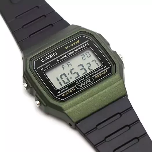 ZEGAREK MĘSKI CASIO F-91WM-3AER (zd102f)