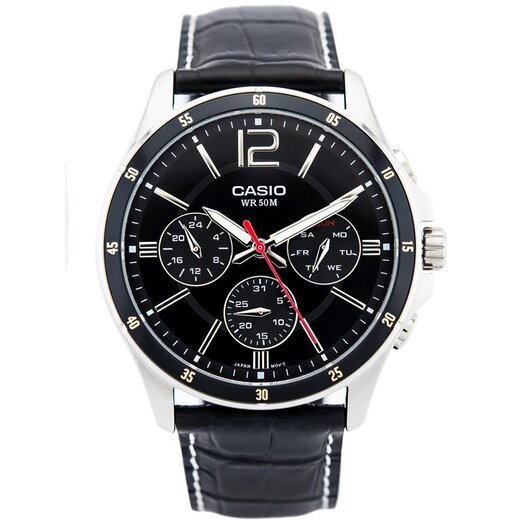 Laikrodis vyrams CASIO MTP-1374L 1AV (zd064b) + dėžutė