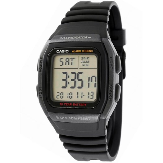 Laikrodis vyrams CASIO W-96H-1B + dėžutė