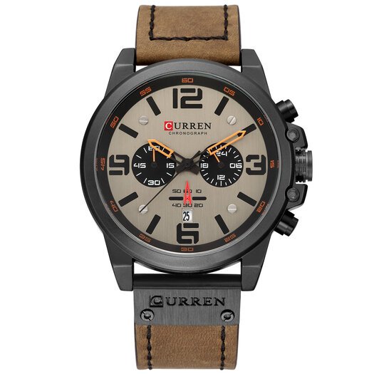 ZEGAREK MĘSKI CURREN 8314 - CHRONOGRAF (zc034b) + BOX