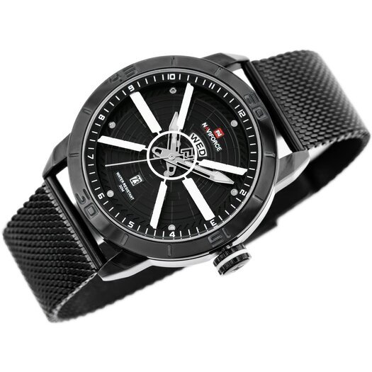 VYRIŠKAS LAIKRODIS NAVIFORCE - NF9155 (zn092a) black + dėžutė