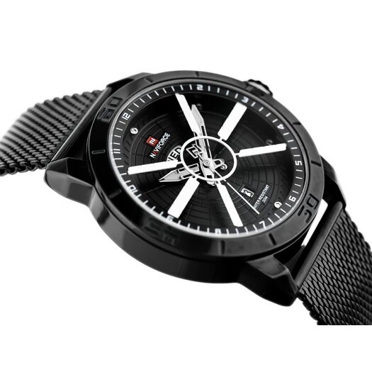 VYRIŠKAS LAIKRODIS NAVIFORCE - NF9155 (zn092a) black + dėžutė