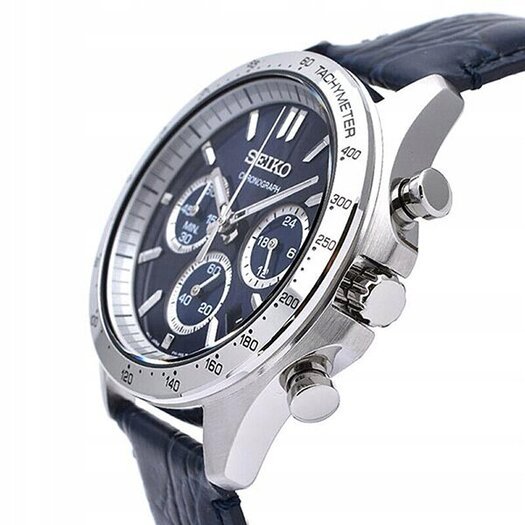 Laikrodis vyrams SEIKO CHRONOGRAPH BLUE SPIRIT SBTR019 + BOX