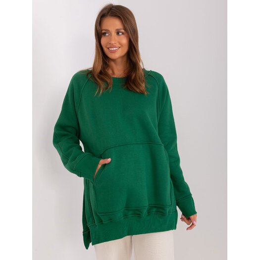 Bluza-EM-BL-664.98P-ciemny zielony