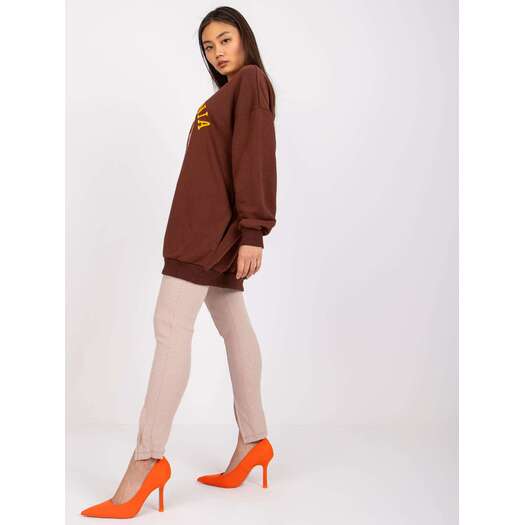 Bluza-FA-BL-7650.40-ciemny brązowy