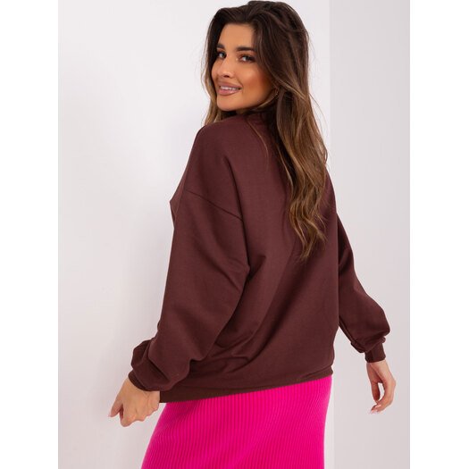 Bluza-FA-BL-8881.27-ciemny brązowy