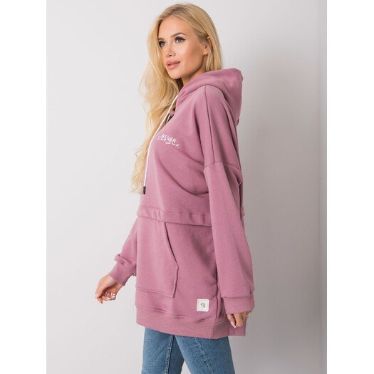 Bluza-RV-BL-7095.30P-ciemny różowy