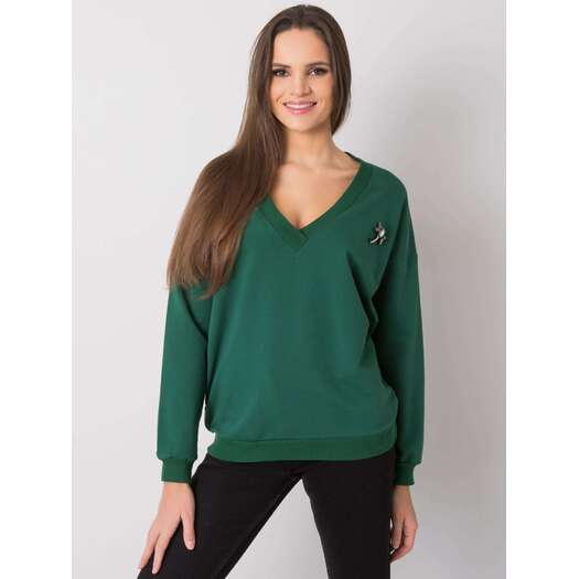 Bluza-RV-BL-7370.78P-ciemny zielony