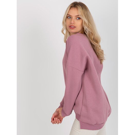 Bluza-RV-BL-8261.51-ciemny różowy